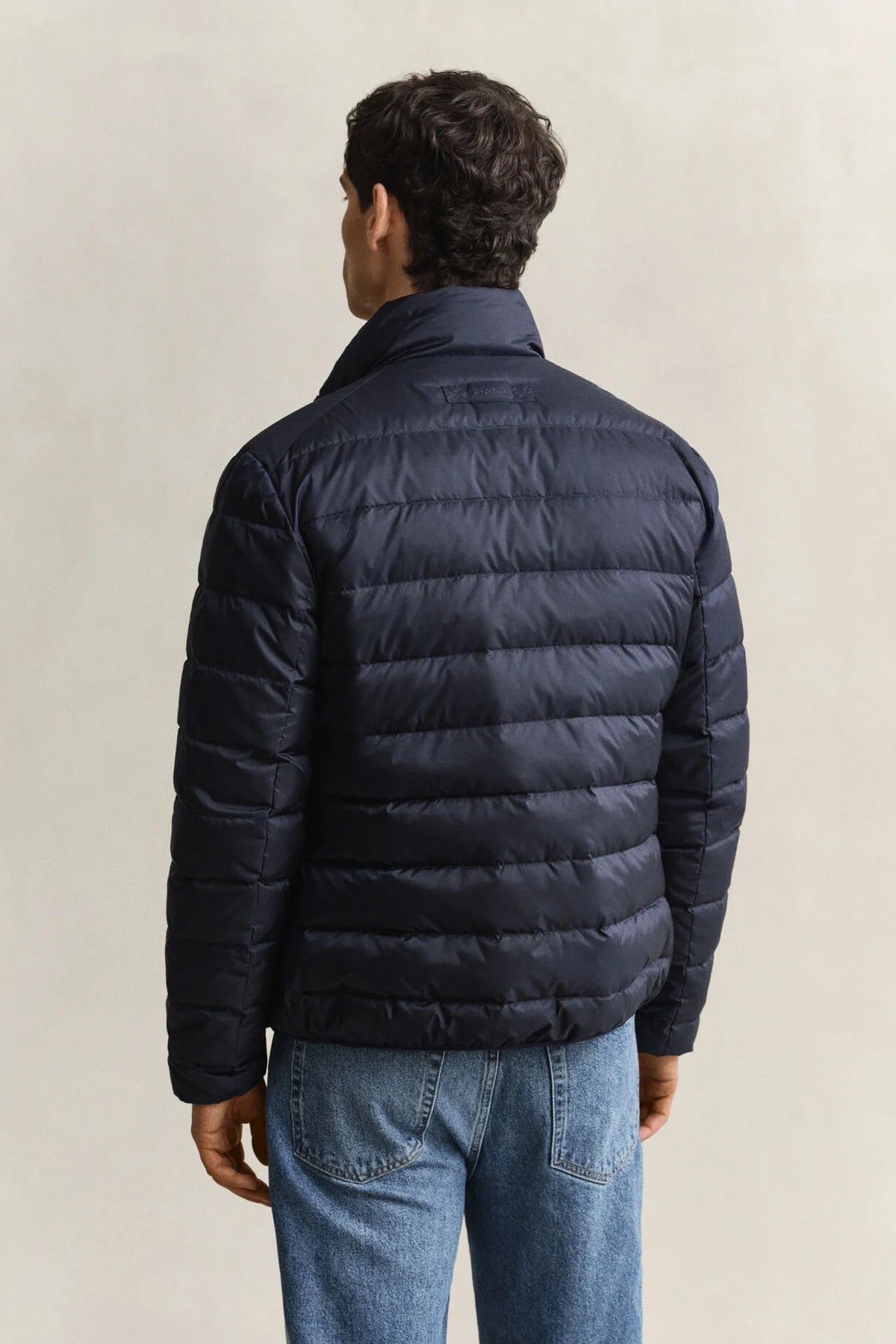 GANT Light Down Jacket-Evening Blue