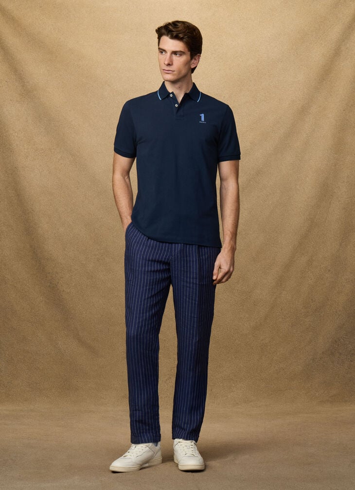 Hackett Heritage Classic Fit Number Polo - Old Navy