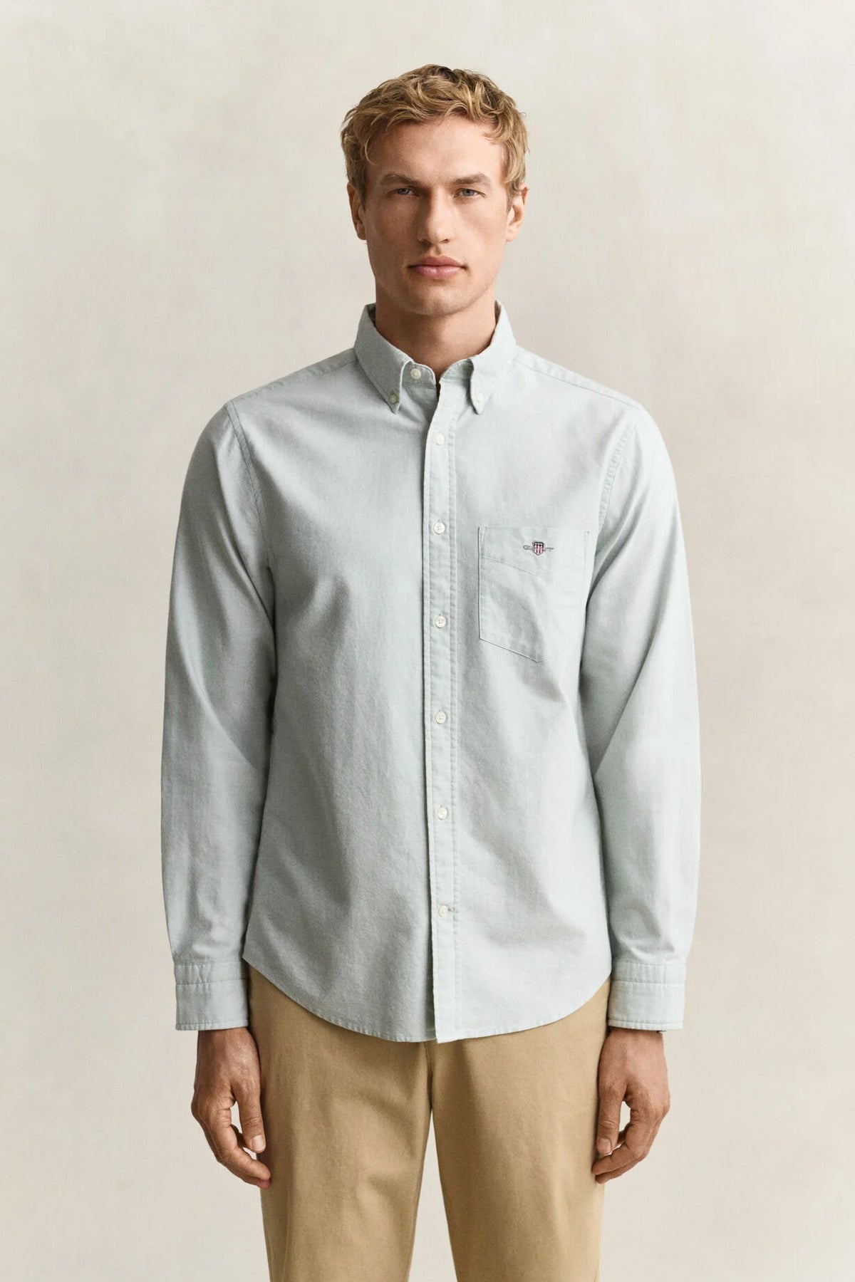 GANT Reg Fit Classic Oxford Shirt-Surplus Mint