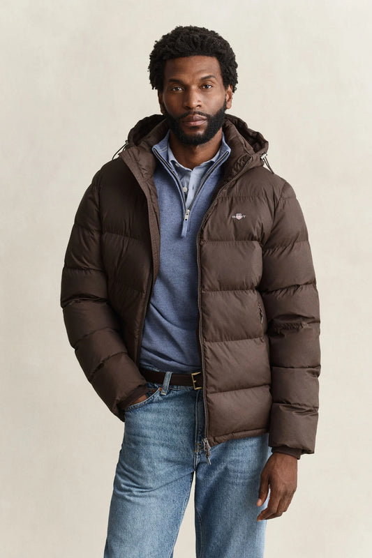 GANT Active Cloud Jacket-Brown