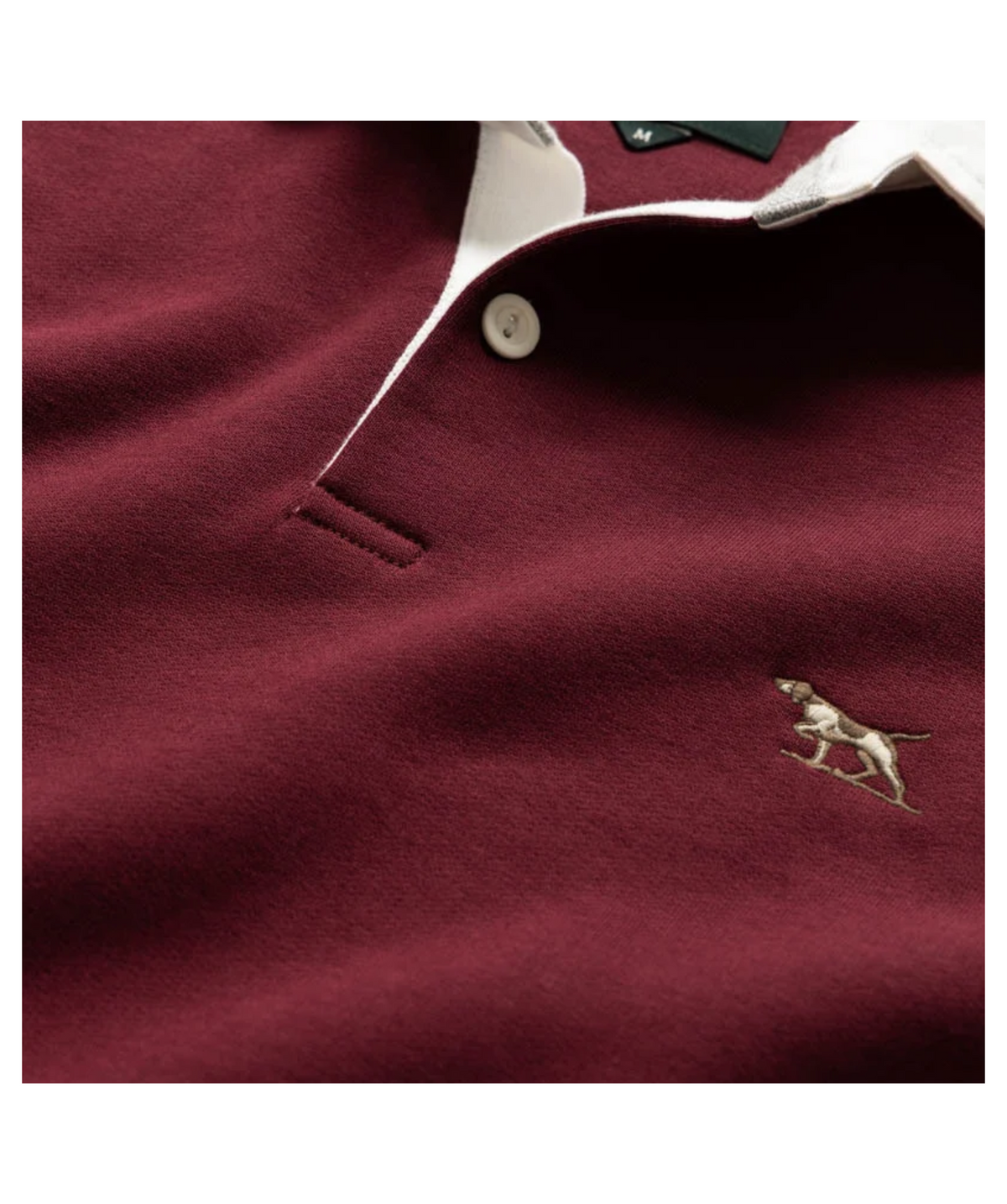 Rodd & Gunn Otago Rugby Shirt Sweat-Oxblood