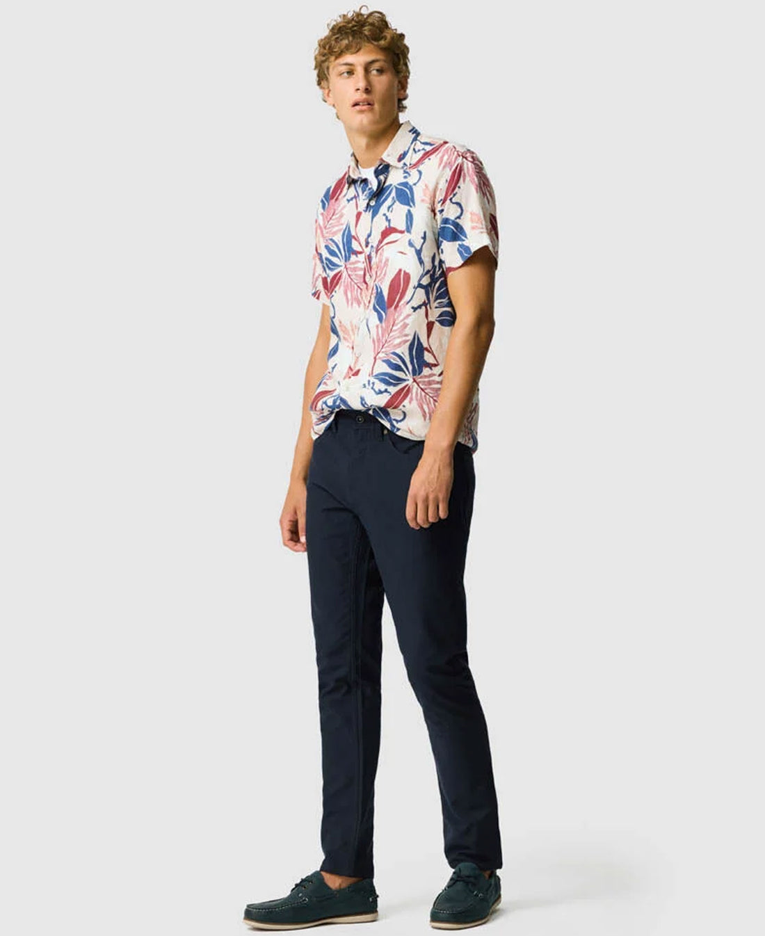 Rodd & Gunn Saltwater Creek Sports Fit SS Linen Shirt-Beige