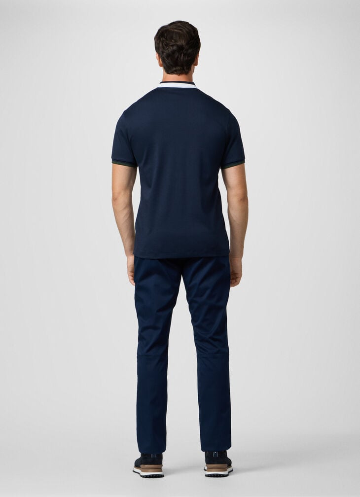 Hackett Sport Classic Fit Club Collar Polo Shirt