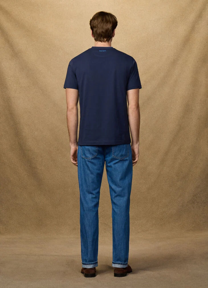 Hackett Heritage Classic Fit Number T-Shirt