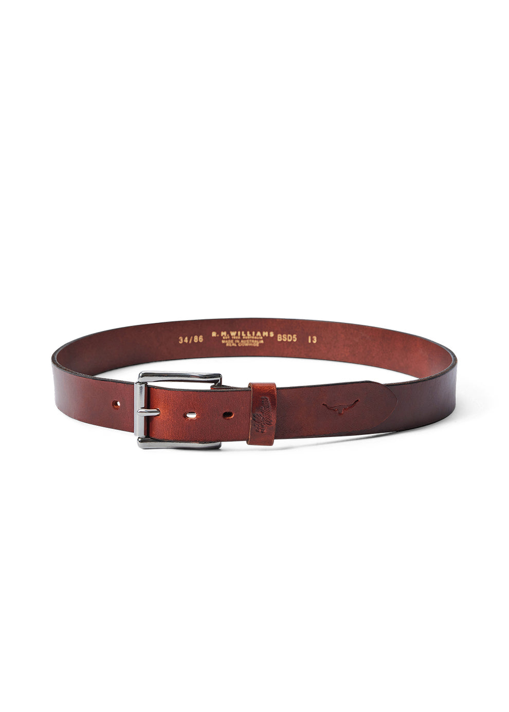 RM Williams Berwick Mid Brown Belt