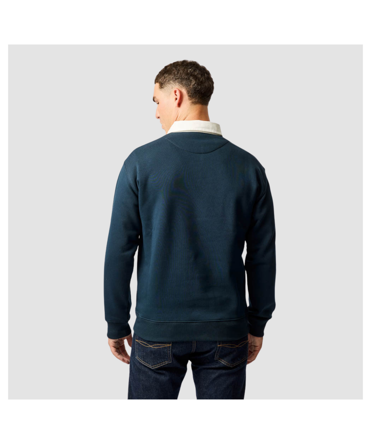 Rodd & Gunn Otago Rugby Shirt Sweat-Eclipse