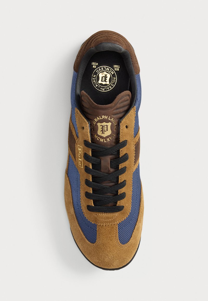 Polo Ralph Lauren Varick Suede-Panelled Trainer