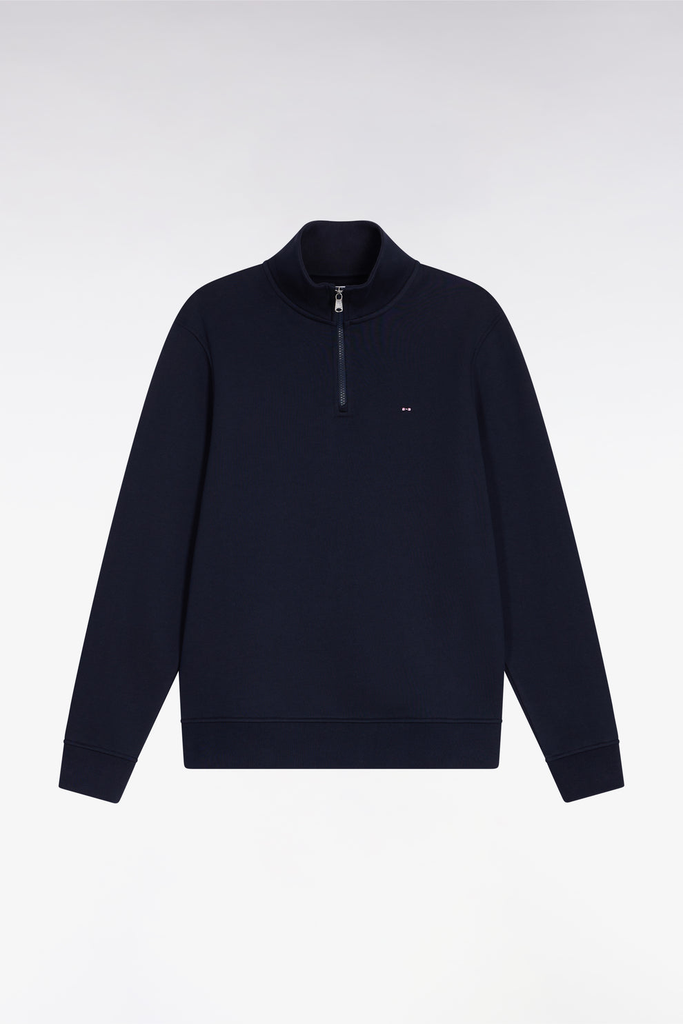 Eden Park 1/4 Zip Navy Fleece Sweatshirt