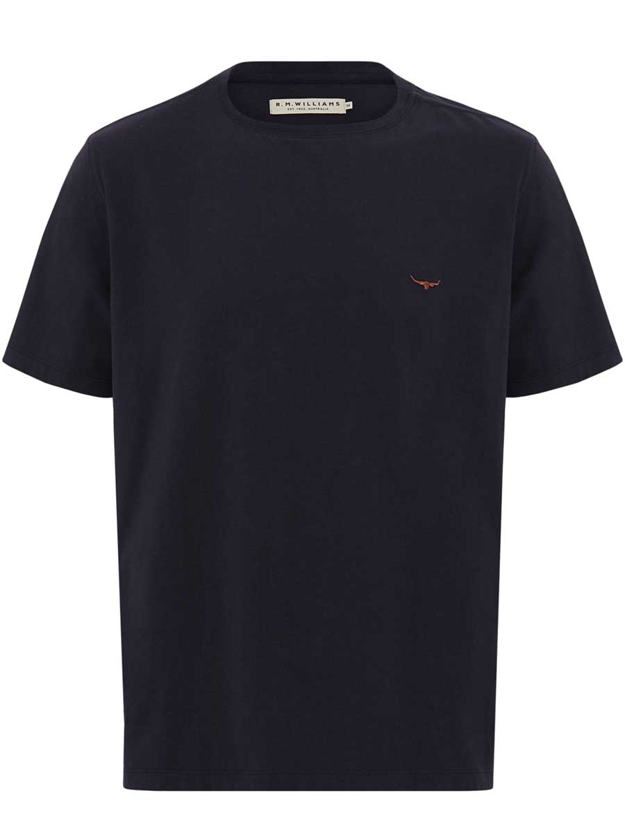 RM Williams Navy Parson T-Shirt