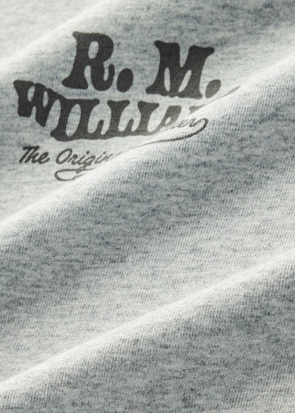 RM Williams Kandos T-Shirt-Grey Marle