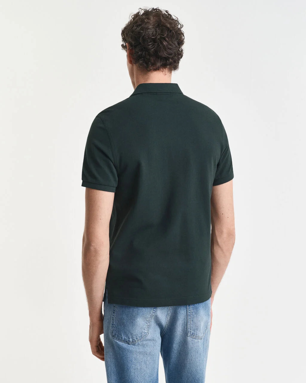 GANT Reg Fit Shield Pique Polo Shirt