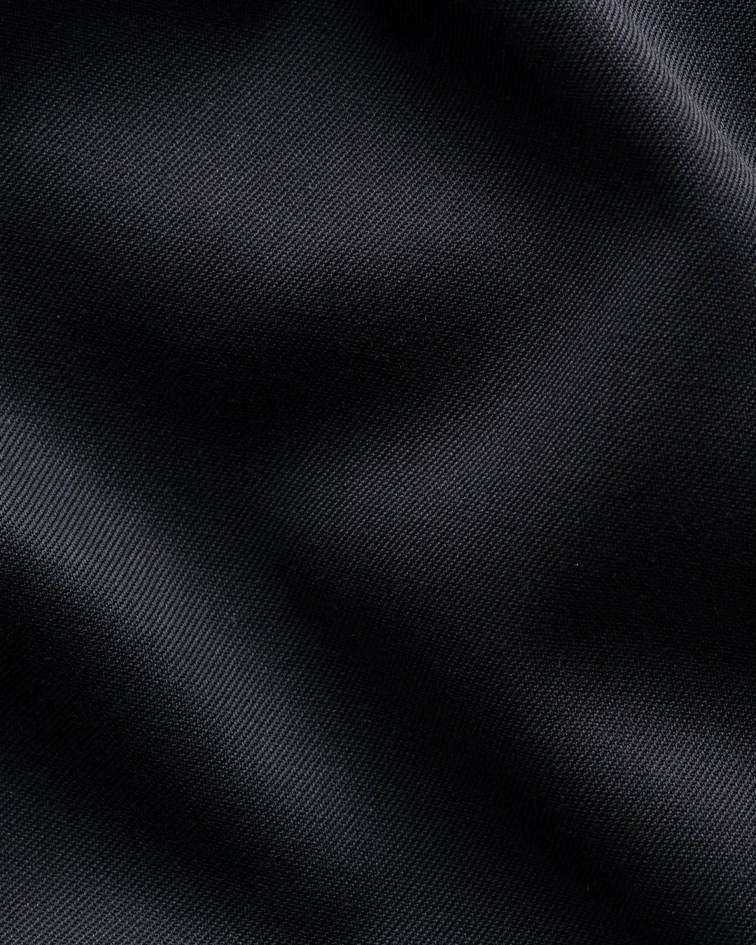 Eton Geometric Effect Signature Twill Contemporary Fit Shirt-Navy