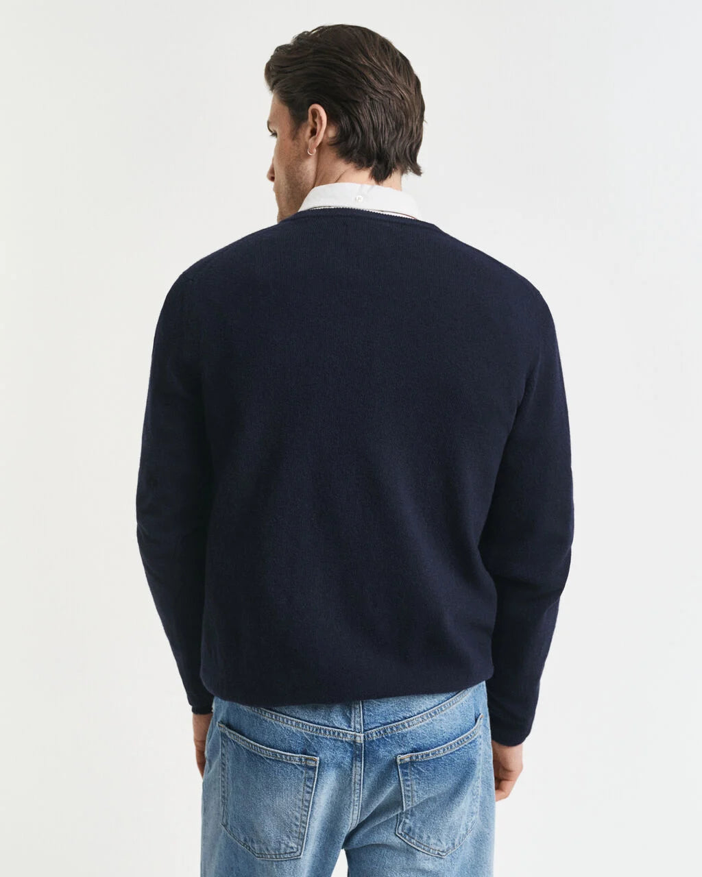GANT Superfine Lambswool V-Neck Sweater