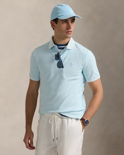 Polo Ralph Lauren Custom Slim Fit Mineral-Dyed Polo Shirt
