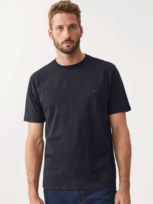 RM Williams Navy Parson T-Shirt