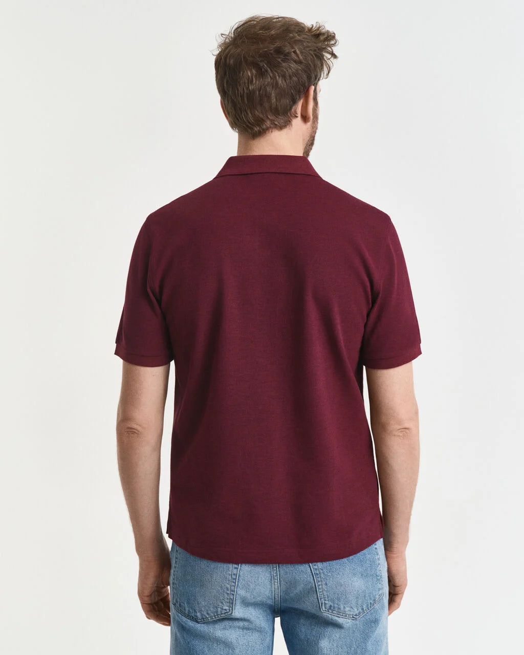 GANT Reg Fit Shield Pique Polo Shirt
