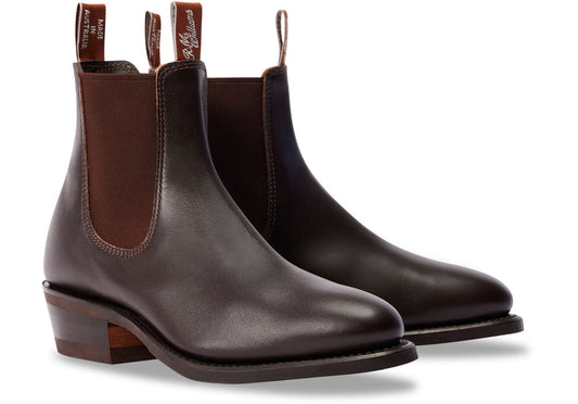 RM Williams Chestnut Lady Yearling Rubber Sole Boot