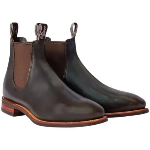 RM Williams Dark Olive Comfort Craftsman Boots