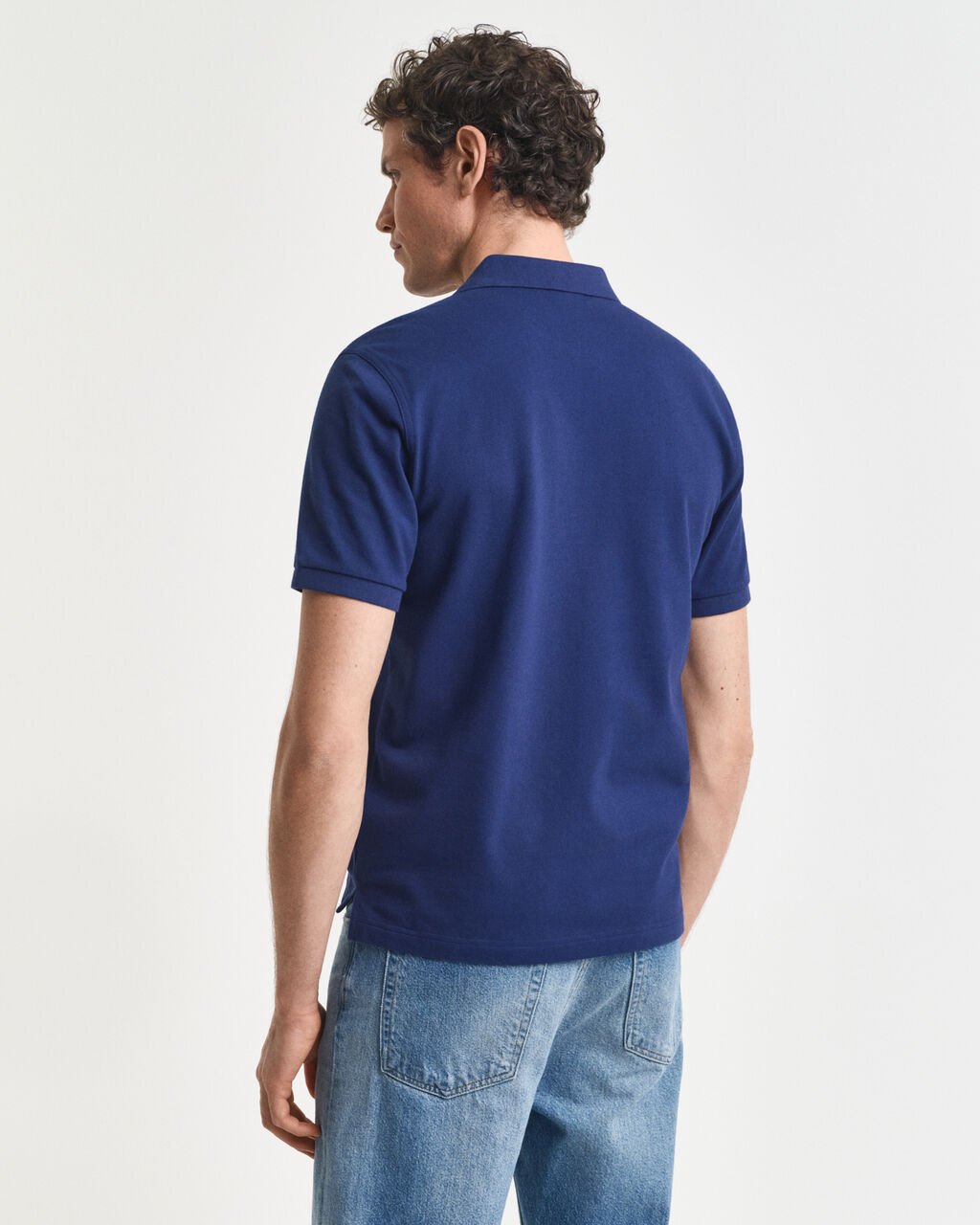 GANT Reg Fit Shield Pique Polo Shirt