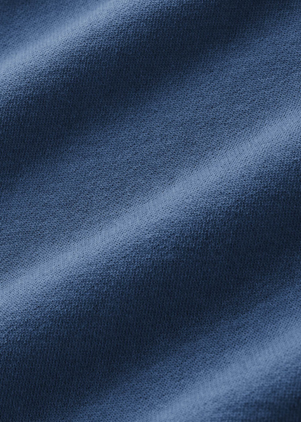 RM Williams Mulyungarie 1/4 Zip Sweatshirt-Mid Blue