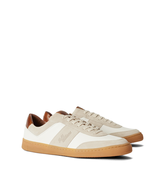 RM Williams Sandbar Trainers- White/Tan