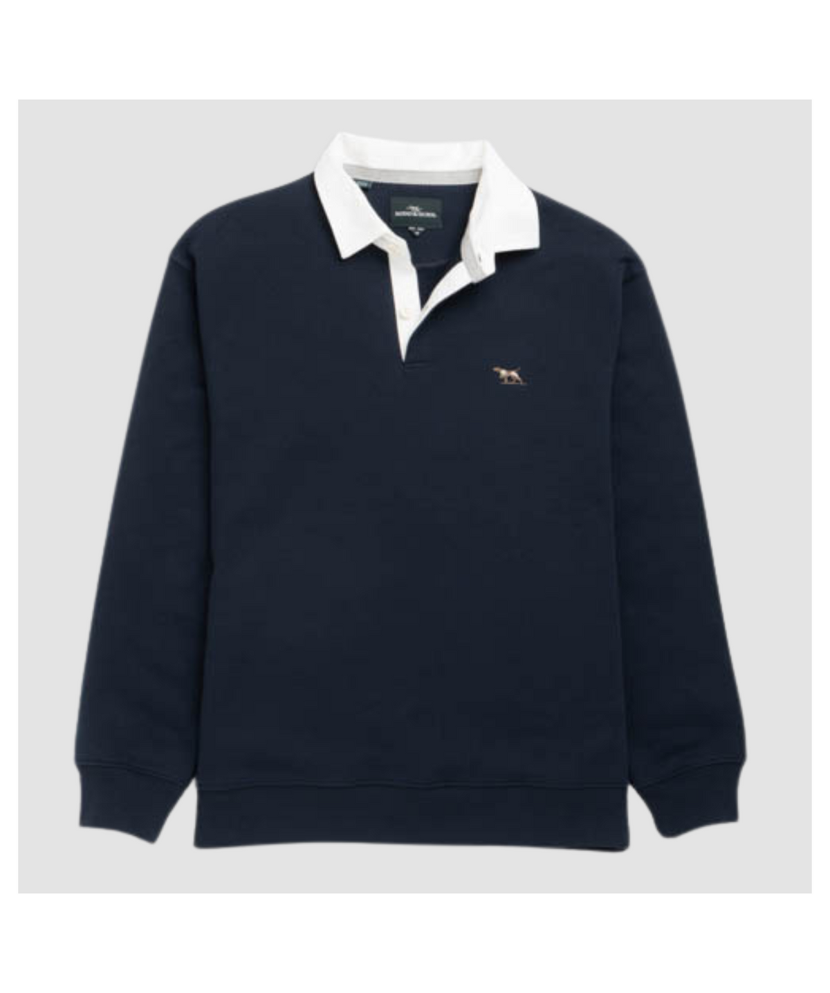 Rodd & Gunn Otago Rugby Shirt Sweat-Eclipse