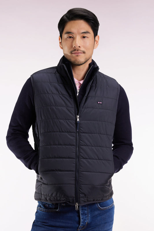 Eden Park Navy Quilted Down Gilet