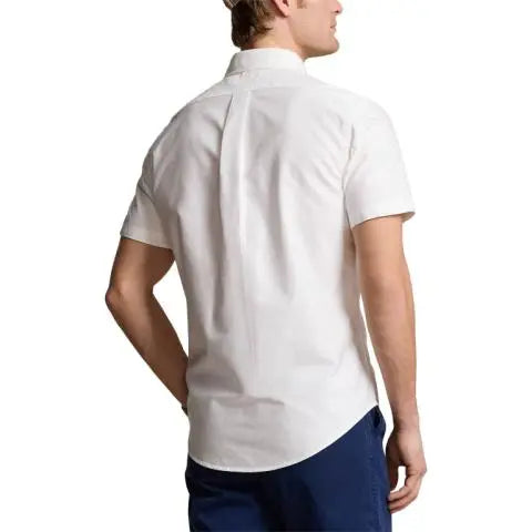 Polo Ralph Lauren Custom Fit SS Oxford Shirt-White