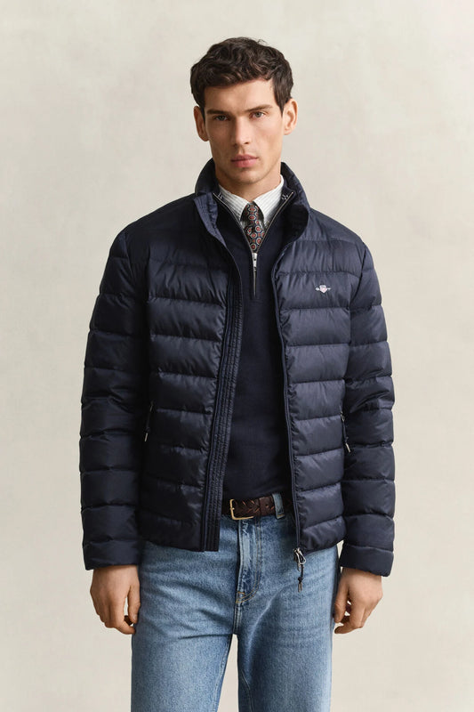 GANT Light Down Jacket-Evening Blue