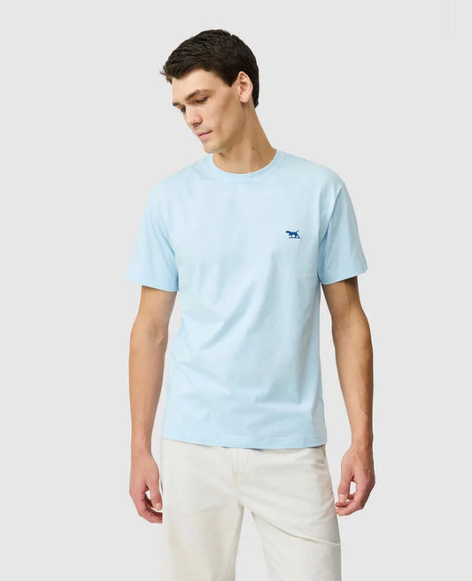 Rodd & Gunn- The Gunn Sports Fit Tee-Ice Blue