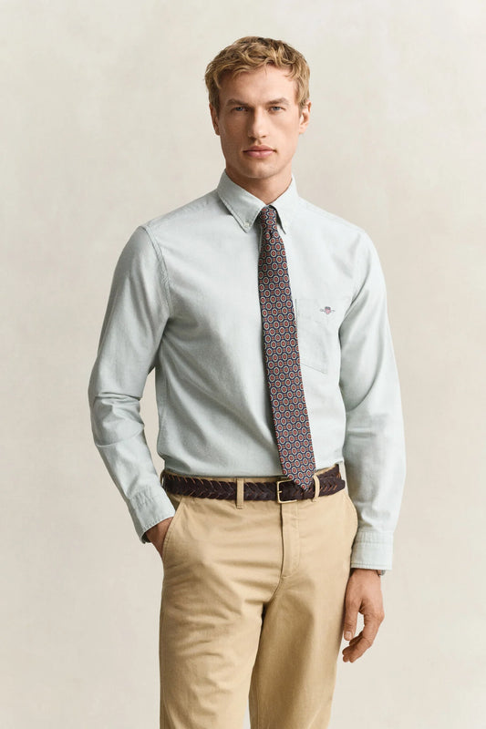 GANT Reg Fit Classic Oxford Shirt-Surplus Mint