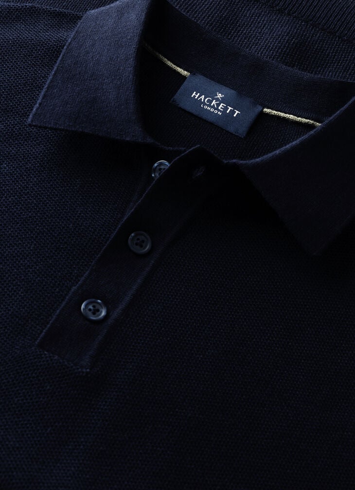 Hackett Classic Fit SS Knit Polo-Old Navy