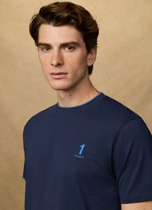 Hackett Heritage Classic Fit Number T-Shirt