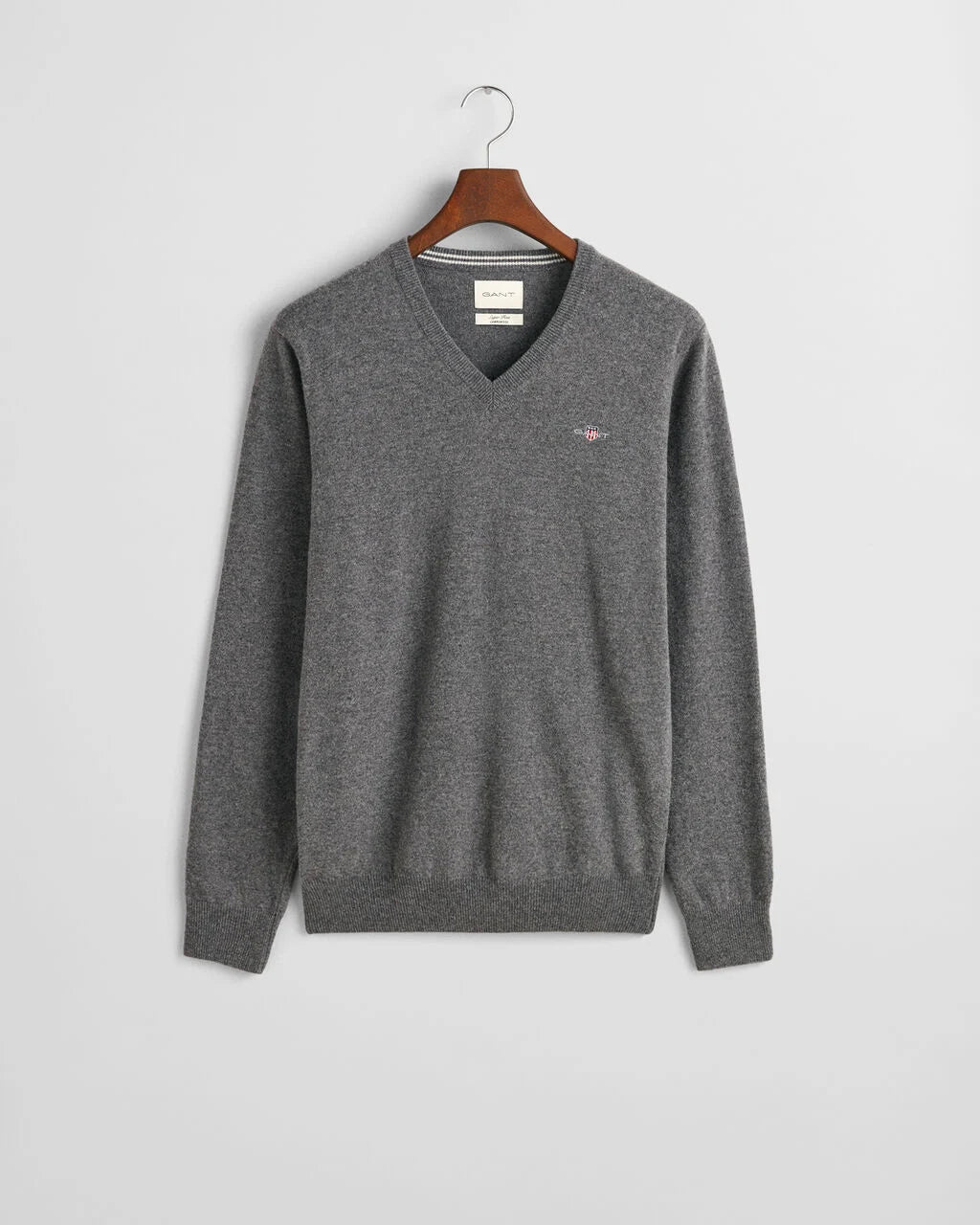 GANT Superfine Lambswool V-Neck Sweater