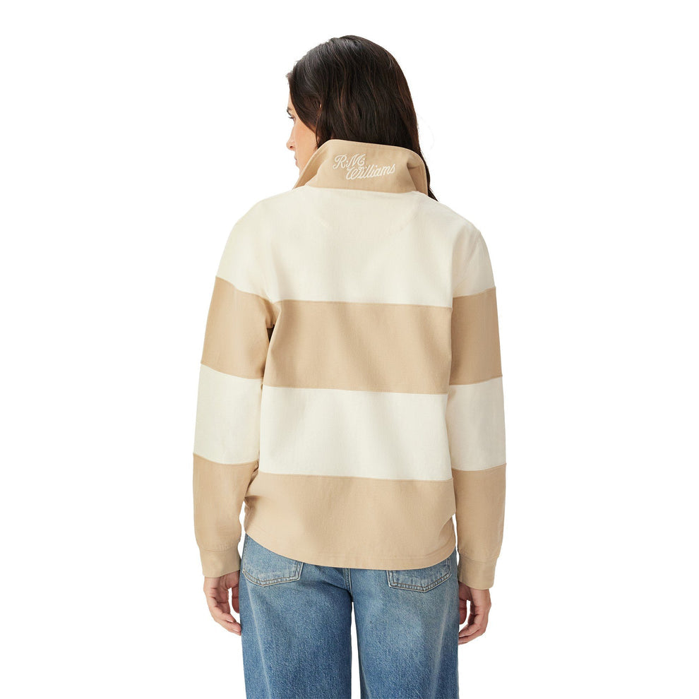 RM Williams Womens Narran 4 Panel Rugby-Sand
