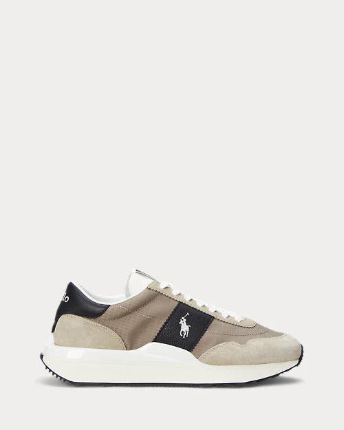 Polo Ralph Lauren Train 89 Suede and Oxford Trainer