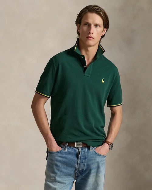 Polo Ralph Lauren Custom Slim Fit Vintage Pine Polo Shirt
