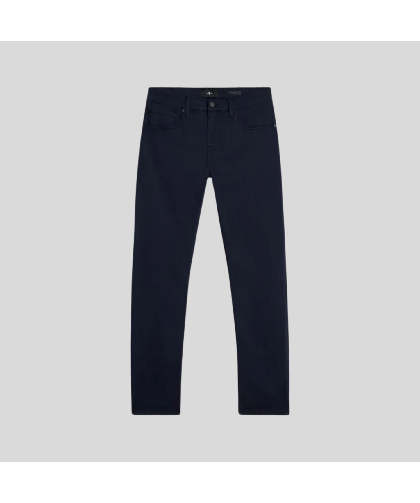 7 For All Mankind Luxe Performance Slimmy Stretch Sateen Navy