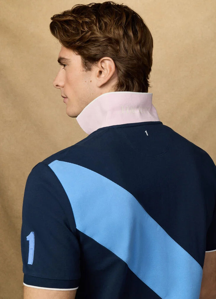 Hackett Heritage Classic Fit Back Sash Polo - Old Navy