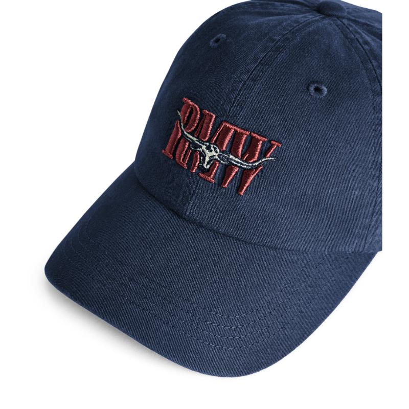 RM Williams Heritage Twill Cap-French Navy