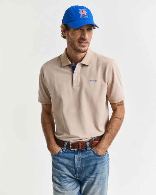 GANT Contrast Pique Polo Shirt