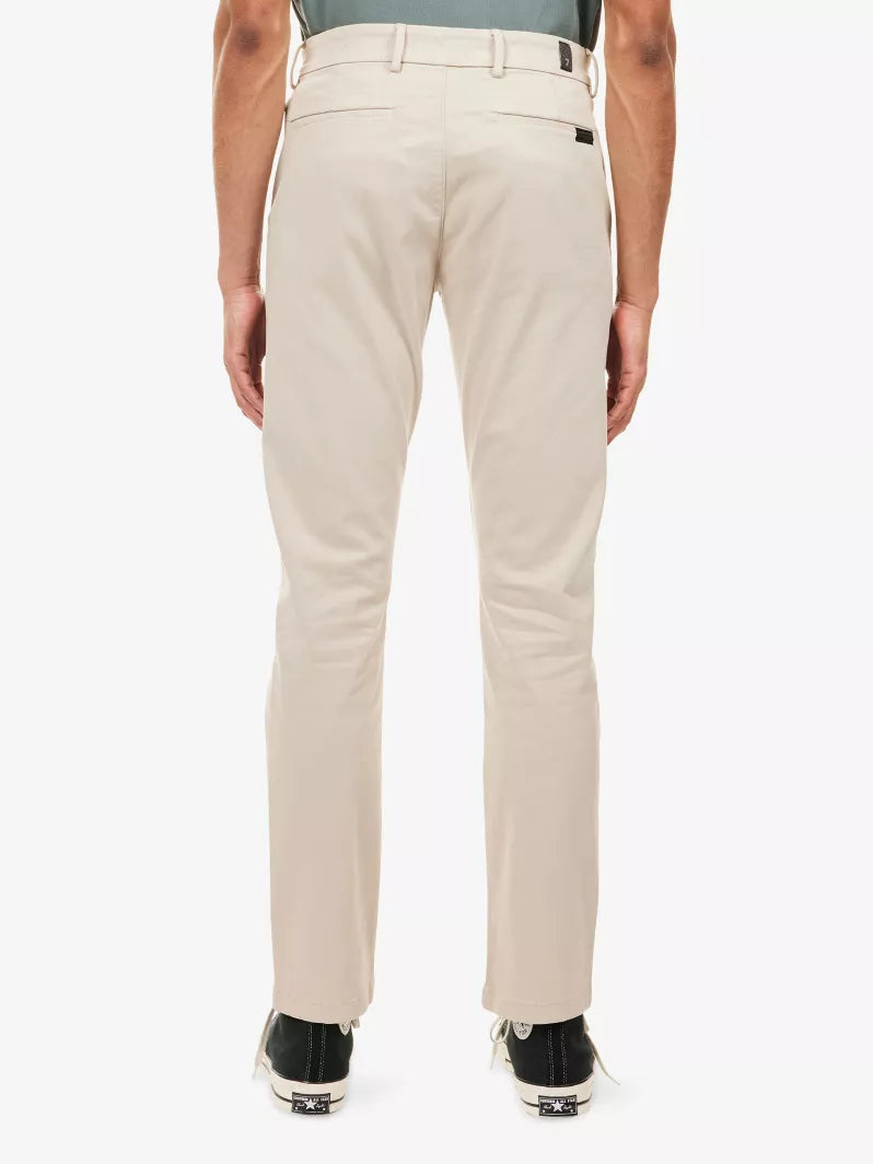 7 For All Mankind Luxe Performance Slimmy Stretch Sateen Oat Chino