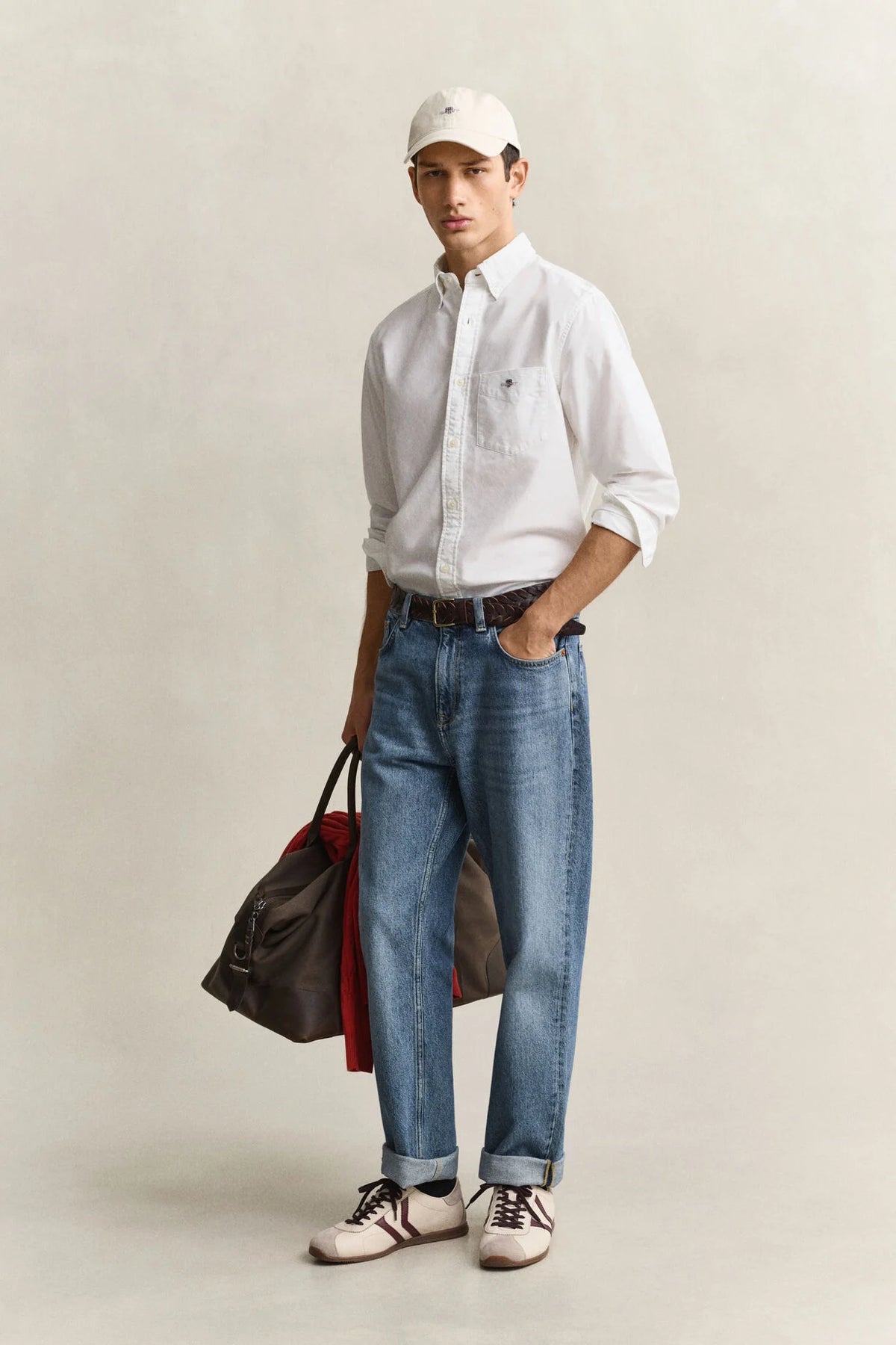 GANT Reg Fit Classic Oxford Shirt-White