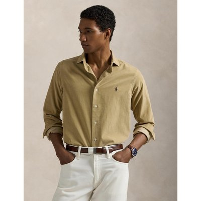 Polo Ralph Lauren Beige Corduroy Custom Fit Shirt