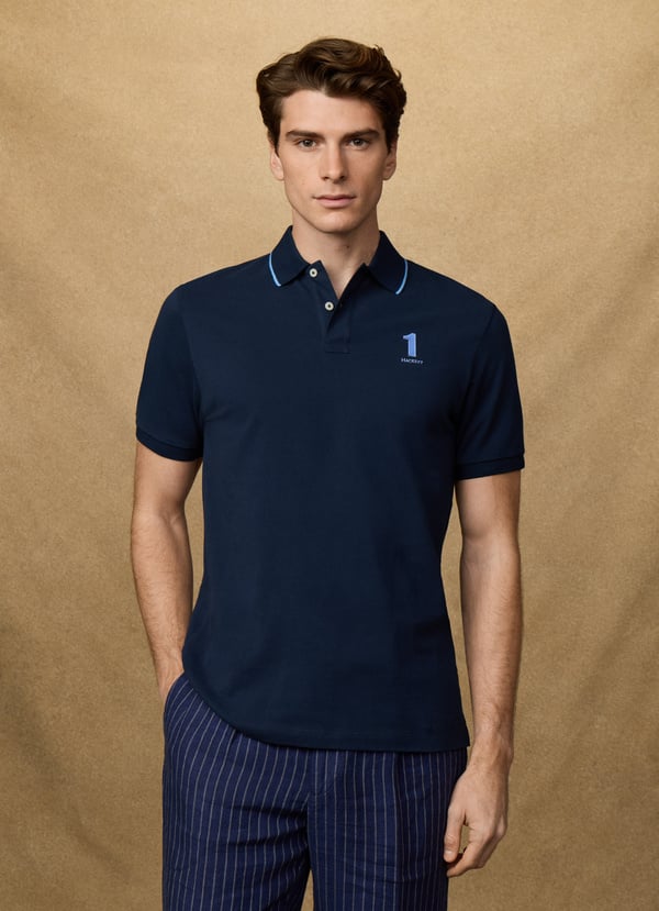 Hackett Heritage Classic Fit Number Polo - Old Navy