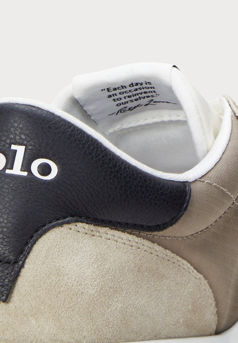 Polo Ralph Lauren Train 89 Suede and Oxford Trainer