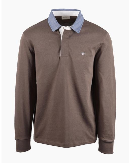 GANT Classic Heavy Rugger-Faded Taupe