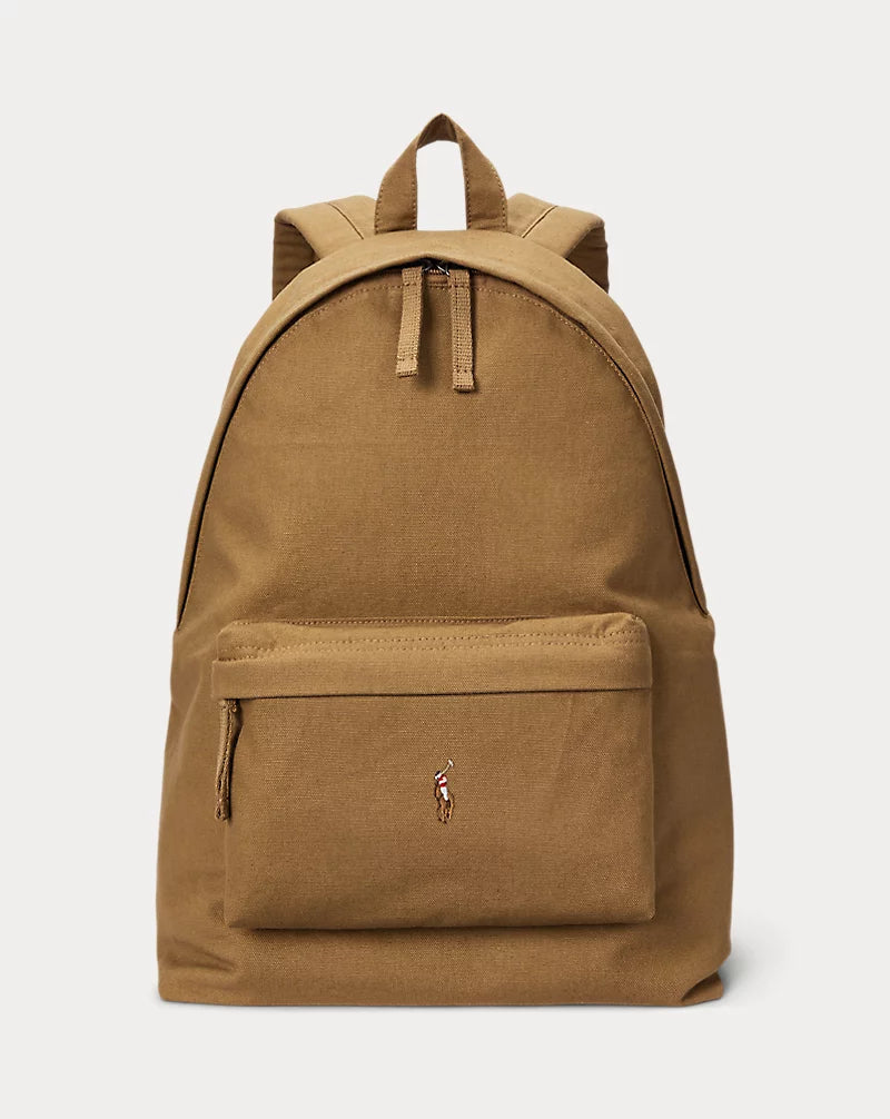Polo Ralph Lauren Canvas Backpack-Rustic Tan