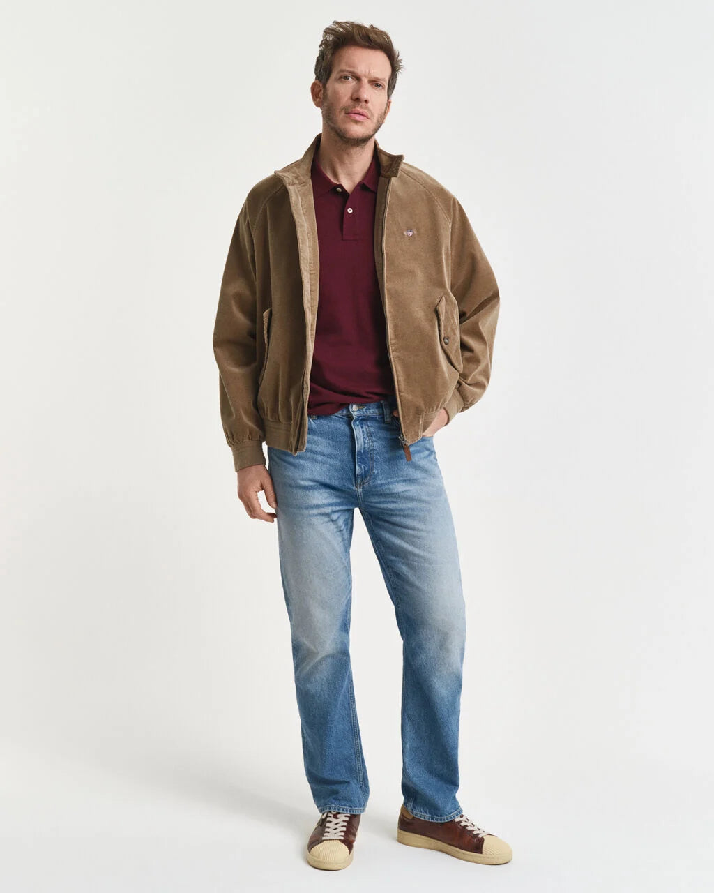 GANT Reg Fit Shield Pique Polo Shirt