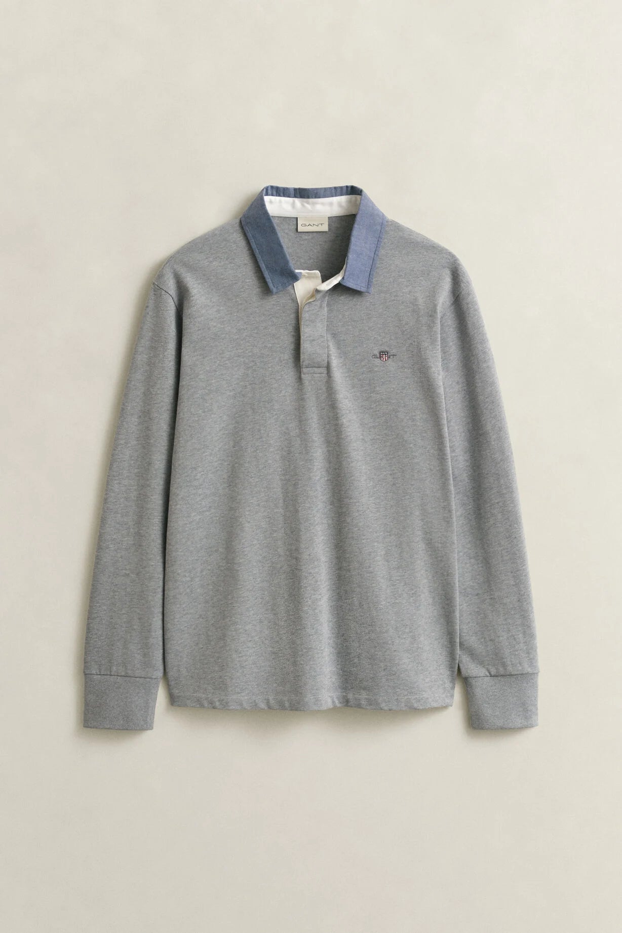 GANT Classic Heavy Rugger-Grey Melange